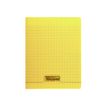 Calligraphe 8000 - Cahier polypro 17 x 22 cm - 96 pages - grands carreaux (Seyes) - jaune