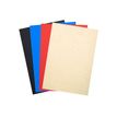 3130630027898-Exacompta - 100 couvertures à reliure A4 (21 x 29,7 cm) - 270 g/m² - couleurs assorties-Avant-1