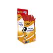 BIC Cristal Fine - 50 Stylos à bille - rouge