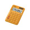 Calculatrice de bureau Casio MS-20UC - 12 chiffres - alimentation batterie et solaire - orange