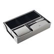 3108724667053-Oberthur - Parure de bureau - 6 pièces - gris-Angle gauche-1
