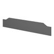 Voile de fond pour bureau 180 cm CONNEXION - L156  - Anthracite
