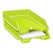 CEP Gloss - Corbeille à courrier vert anis