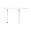 Extension demi-lune pour bureau YES ! - Blanc