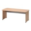 Bureau JAZZ+ - 180 cm - Pieds panneaux - Hêtre