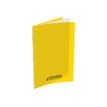 Conquérant Classique - Cahier polypro A4 (21x29,7cm) - 96 pages - grands carreaux (Seyes) - jaune