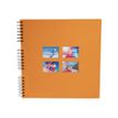 Exacompta Milano - Album photos 32 x 32 cm - 60 pages - orange
