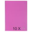 Exacompta Opak - 10 Porte vues - 80 vues - A4 - rose