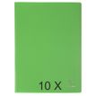 Exacompta Opak - 10 Porte vues - 80 vues - A4 - vert clair