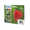 Epson 29XL Fraise - Pack de 4 - noir, cyan, magenta, jaune - cartouche d'encre originale
