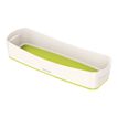 4002432116614-Leitz MyBox - plateau de rangement - blanc/vert-Angle droit-0