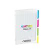 3020120043296-Conquérant Classique Quattro - Cahier 4 en 1 - 24 x 32 cm - 140 pages - grands carreaux (S-Angle gauche-0