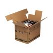 2012349438961-5 Cartons déménagement 37,5L - Bankers Box SmoothMove FastFold Fellowes-Angle gauche-1