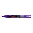 UNI CHALK - Marqueur craie - pointe moyenne conique - violet