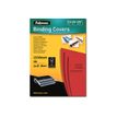0043859539635-Fellowes - 25 couvertures à reliure A4 (21 x 29,7 cm) - 250 g/m² - Rouge-Avant-0