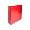 3130635518452-Exacompta Kreacover - Classeur à anneaux personnalisable - Dos 86 mm - A4 Maxi - rouge - 3-Angle gauche-2