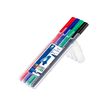 4007817338100-STAEDTLER triplus broadliner 338 - Pack de 4 feutres fins - pointes et couleurs assorties-Angle droit-0