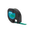 5411313912044-Dymo LetraTAG - Ruban d'étiquettes plastique auto-adhésives - 1 rouleau (12 mm x 4 m) - fond vert éc--1