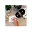 4014421440327-Online Bohemian Art - Stylo plume - blanc/rose - pointe moyenne-Angle gauche-3