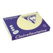 Clairefontaine Trophée - Papier couleur - A3 (297 x 420 mm) - 80 g/m² - Ramette de 500 feuilles - canari