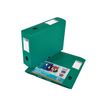 Oxford Memphis - Boîte de classement plastique - dos 80 mm - vert