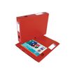 Oxford Memphis - Boîte de classement plastique - dos 60 mm - rouge