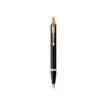 3501179316666-Parker IM - Stylo à bille noir/or - encre bleue-Avant-1