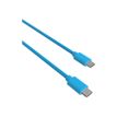 3701263514743-JAYM POP Collection - Câble USB-C - 1.5 m - bleu-Angle gauche-1
