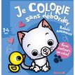9782508047466-Je colorie sans déborder (2-4 ans) : Bébés animaux (Chaton et canard)--0