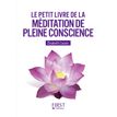 9782754089111-Le Petit Livre De - La Méditation de pleine conscience--0