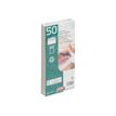 3250650221103-GPV Green - 50 Enveloppes recyclées DL 110 x 220 mm - 80 gr - sans fenêtre - bande auto-a-Angle gauche-0