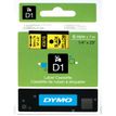 5411313436182-Dymo D1 - Ruban d'étiquettes auto-adhésives - 1 rouleau (6 mm x 7 m) - fond jaune écriture noire --0