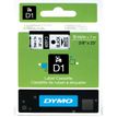 5411313409131-Dymo D1 - Ruban d'étiquettes auto-adhésives - 1 rouleau (9 mm x 7 m) - fond blanc écriture noire --0