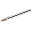 3086121601033-BIC Cristal - 4 Stylos à bille - noir, rouge, bleu, vert - 1 mm - pointe moyenne--3