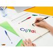 3086121601033-BIC Cristal - 4 Stylos à bille - noir, rouge, bleu, vert - 1 mm - pointe moyenne--7