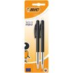 0400999996474-BIC M10 Clic - 2 Stylos à bille - noir - 1 mm - rétractable--0