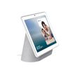0842776110022-Google Nest Hub Max - écran connecté avec assistant google - Wifi et bluetooth - galet-Angle gauche-5