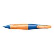 4006381468930-STABILO EASYergo - Porte mines avec 3 mines - HB - 1,4 mm - bleu / orange - gaucher-Angle gauche-0