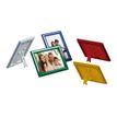 Promocome Ecoframe - Cadre porte-affiche clippant à poser ou à fixer au mur - A5 - vert