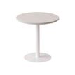 3660141221930-Table ronde EASYDESK - diamètre 60 x H60 cm - plateau blanc-Angle droit-0