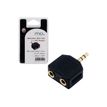 0000006138721-MCL Samar - adaptateur audio/stéréo JACK 3.5 (M) vers 2 prises JACK 3.5 (F) - haute qualit-Angle droit-0