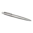 3501179531700-Parker Jotter - Stylo à bille - encre bleue - moyen - acier/argent-Angle gauche-1