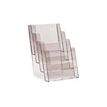 3660412000219-Promocome - Porte-brochures de comptoir A4 - 4 compartiments-Angle gauche-0