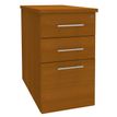 Caisson bout de bureau IRIS - L43 x P80 cm - imitation Merisier