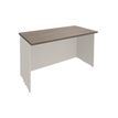 3253310161252-Banque d'accueil LUMINA - sans réhausse - L100 x H75 x P80 cm - Finition chêne gris/blanc--0