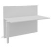 3253310245174-Banque d'accueil Module suivant haut OLA - L80 x H112 x P82,5 cm - structure blanc perle, plateau blanc--0