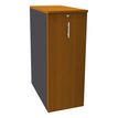 3253310171046-Caisson TOWER - L44 x H114 x P80 cm - 3 tablettes + 1 support DS réglable - structure anthracite - dessus et façade i--0