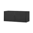 Réhausse pour armoire à rideaux métalliques - L120 x P43 x H43 cm - noir