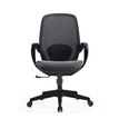 3760388580767-Fauteuil de bureau RIO - accoudoirs fixes - noir--0