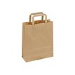 2130504104091-Sac Kraft Brun avec Poignées Plates – Lot de 250, 32+16x42 cm – Grand Format, Solide et Écologiqu--0